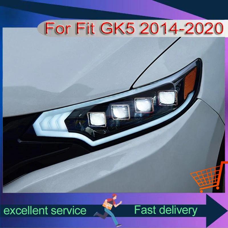 ڵ Ʈ, Honda Fit GK5 2014-2020  ׷̵ LED  ̵ ,  ȣ Ʈ Ʈ, ڵ 